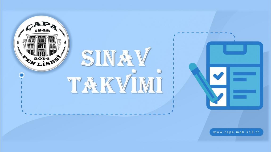 2019 - 2020 II. Dönem Sınav Takvimi
